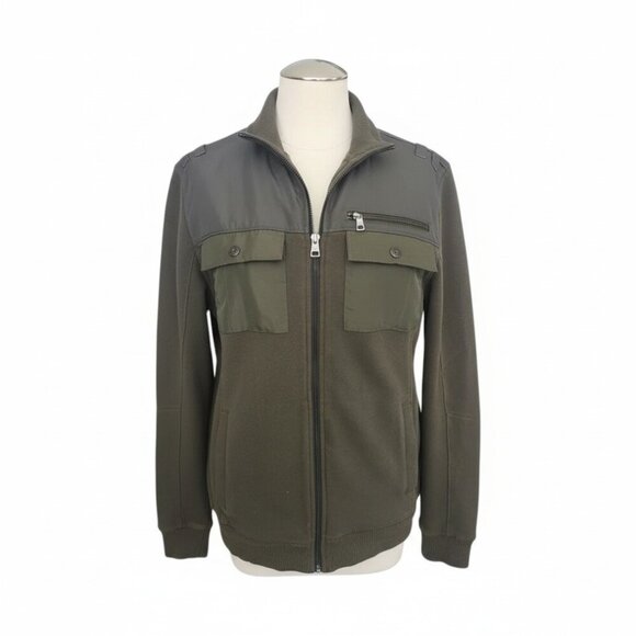 Calvin Klein Other - Calvin Klein Men’s Full Zip Utility Jacket Gray Size M